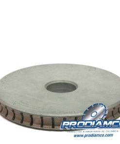Muela Diamantada Trapezoidal 150mm Premium Turbo Vidrio 10mm