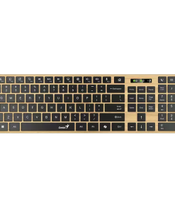 Alternative view of Teclado Slim Inalambrico Bluetooth + 2.4ghz Genius Slim Star-7250bt Dorado