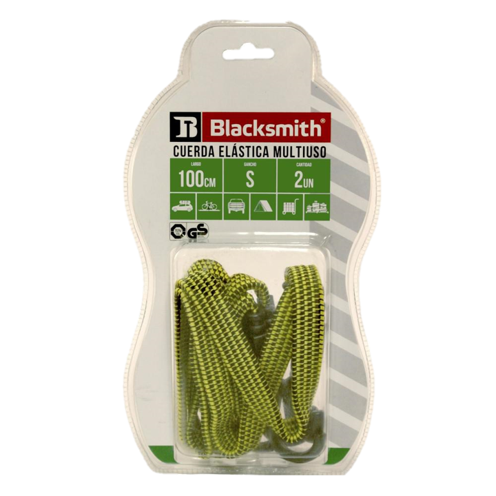 Cuerda elástica multiuso (Blister) Blacksmith