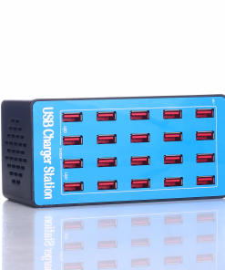 Alternative view of Estación de Carga Multipuerto USB de 20 Puertos – Carga Rápida