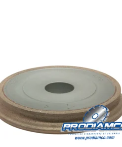 Muela Diamantada Vulcano Pecho Paloma 100mm Vidrio 8mm Gruesa