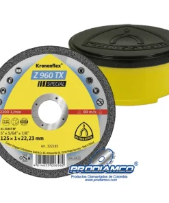 Alternative view of Disco Abrasivo 4.5” x 1mm Corte de Metal Profesional